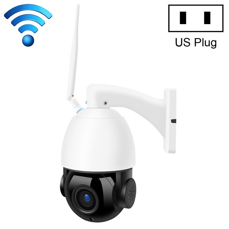 QX5 2.0 Million Pixels 1080P HD 20X Zoom Wireless WiFi Dome Smart Camera, Support Infrared Night Vision / Motion Detection / Voice Intercom / TF Card, AU Plug, WiFi Version QX5 2.0 Million Pixels 1080P HD 20X Zoom Wireless WiFi Dome Smart Camera, Support Infrared Night Vision / Motion Detection / Voice Intercom / TF Card, AU Plug, WiFi Version